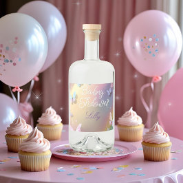 Butterfly Baby-Food-Label Alkoholflaschenetikett