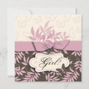 Butterfly Baby Invasionplatz Einladung