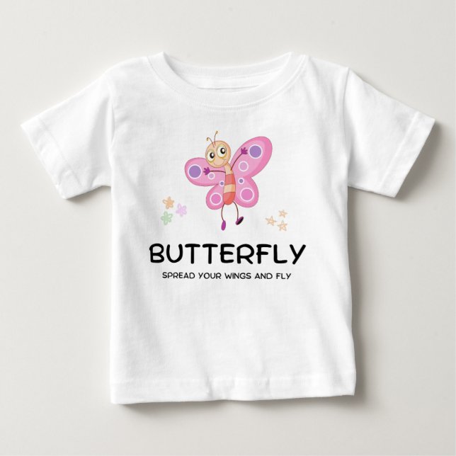 Butterfly-Baby-T - Shirt (Vorderseite)