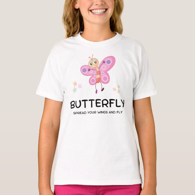 Butterfly-Baby-T - Shirt (Vorderseite)