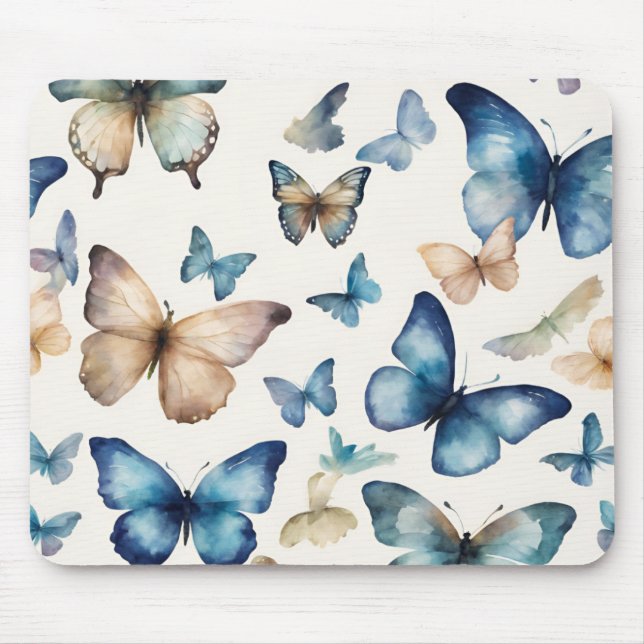 Butterfly Beauties Mousepad (Vorne)