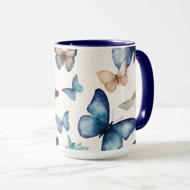 Butterfly Beauties Tasse (VorderseiteRechts)