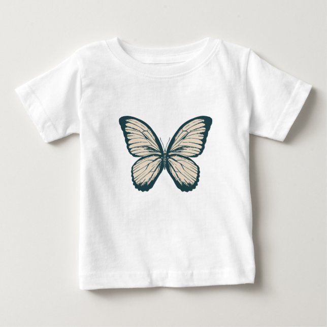 "Butterfly Beauty" Baby T-shirt (Vorderseite)