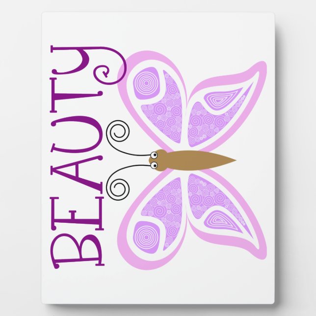Butterfly Beauty Fotoplatte (Vorderseite)
