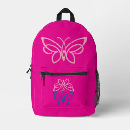 Butterfly Bedruckter Rucksack