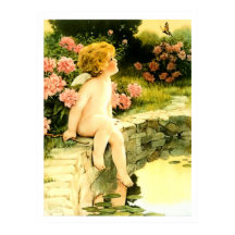 BUTTERFLY Bessie Pease Gutmann Art