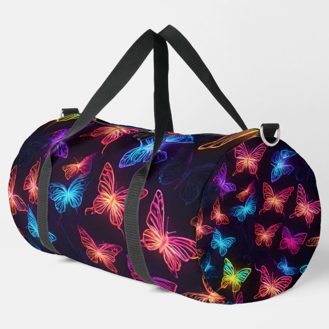 Butterfly Bliss Duffle Bag (Linke Ecke)