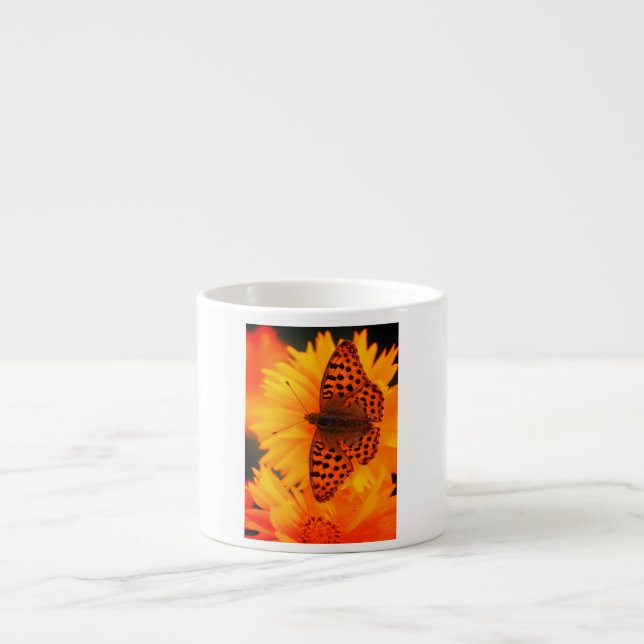Butterfly Bliss Tasse" Espressotasse (Vorderseite)