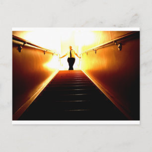 Butterfly-Blitz von Niki Postcard Postkarte