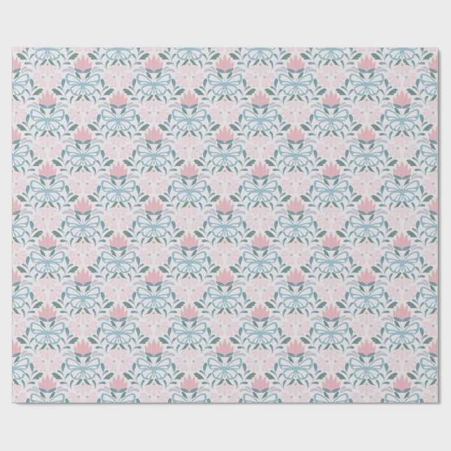 Butterfly Bloom Geschenkpapier (Flach)