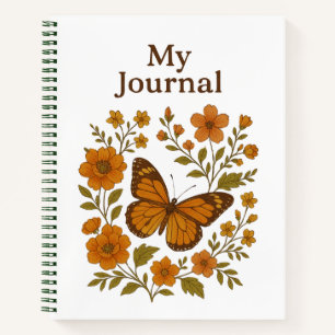🦋 Butterfly Blossoms Planer 🌸 Notizbuch