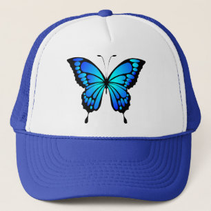 Butterfly Blue Insect Illustration-20284 T - Shirt Truckerkappe