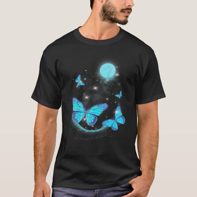 Butterfly Bluemoon Beautiful T-Shirt (Vorderseite)