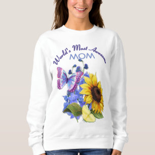 Butterfly Bouquet für Mama Sweatshirt