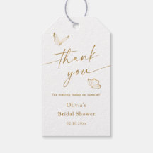 Butterfly Brautparty Danke, dass Sie dafür sind