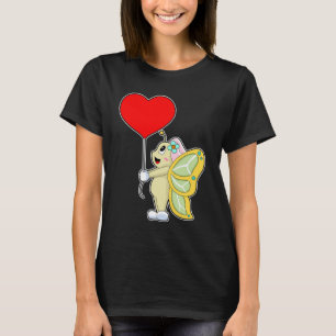 Butterfly Bride Heart Wedding T-Shirt