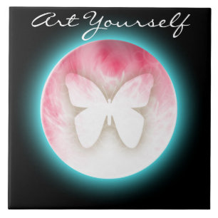 Butterfly Bubbles Fliese