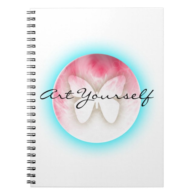 Butterfly Bubbles Notizblock (Vorderseite)