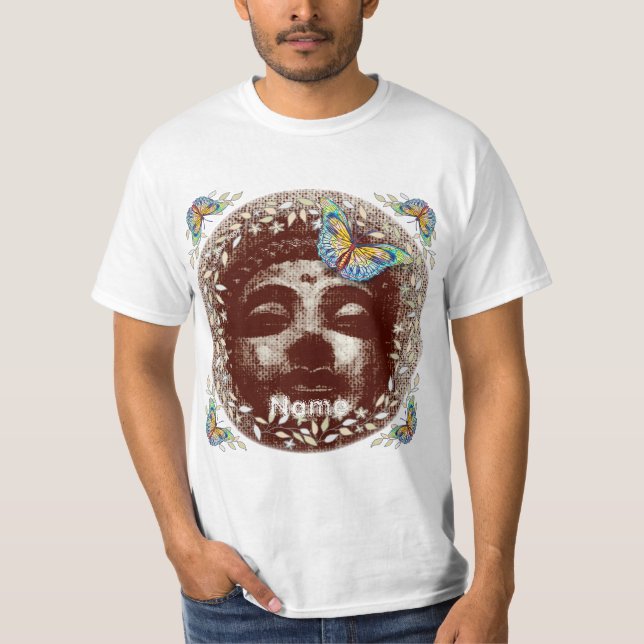 Butterfly Buddha T - Shirt (Vorderseite)