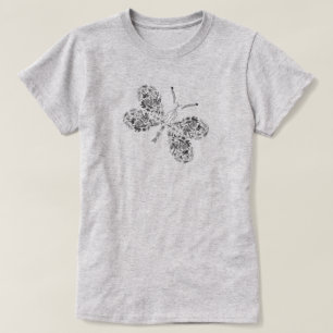 Butterfly Bug Insekt zeichnend Shirt