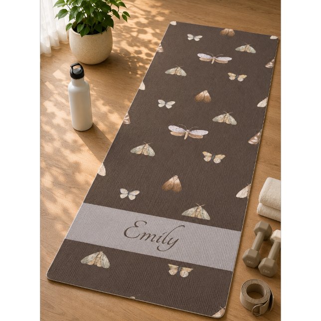 Butterfly bunt Pattern Yoga Mat Yogamatte (Von Creator hochgeladen)