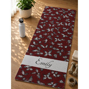 Butterfly bunt Pattern Yoga Mat Yogamatte