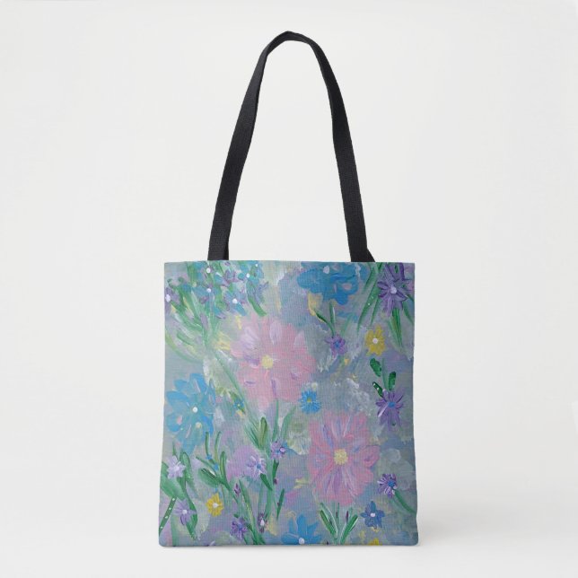 Butterfly Bush Floral Tote Bag (Vorderseite)