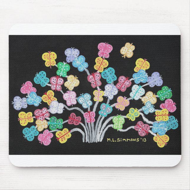 Butterfly Bush Mousepad (Vorne)