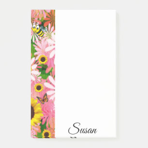 Butterfly-Butterfly Post-it Klebezettel