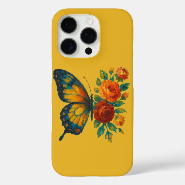 Butterfly Case-Mate iPhone Hülle (Rückseite)