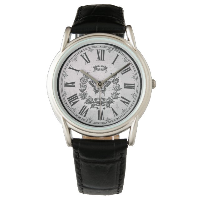 Butterfly Classic Retro Armbanduhr (Vorderseite)