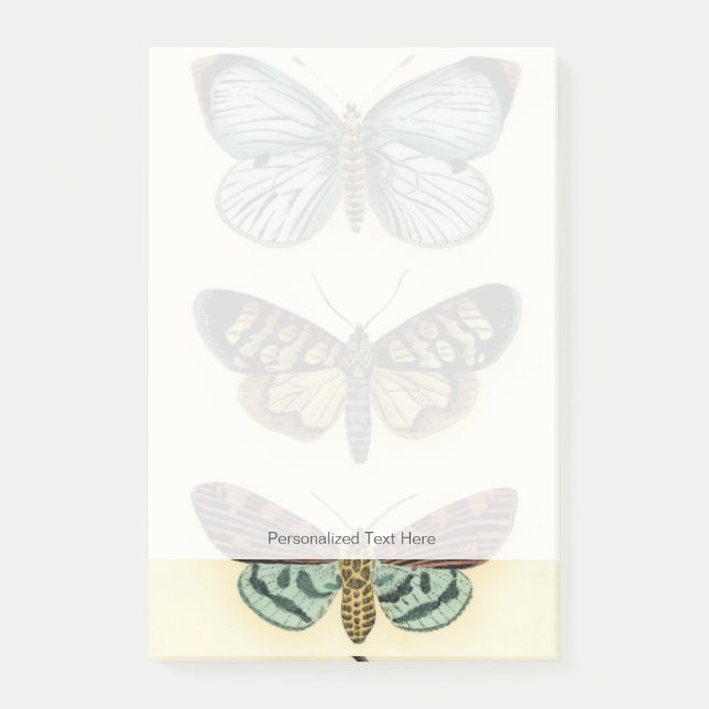 Butterfly Collection von Chariklia Zarris Post-it Klebezettel (Vorderseite)