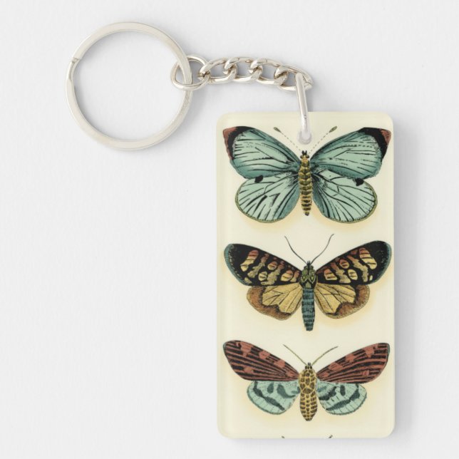 Butterfly Collection von Chariklia Zarris Schlüsselanhänger (Vorderseite)