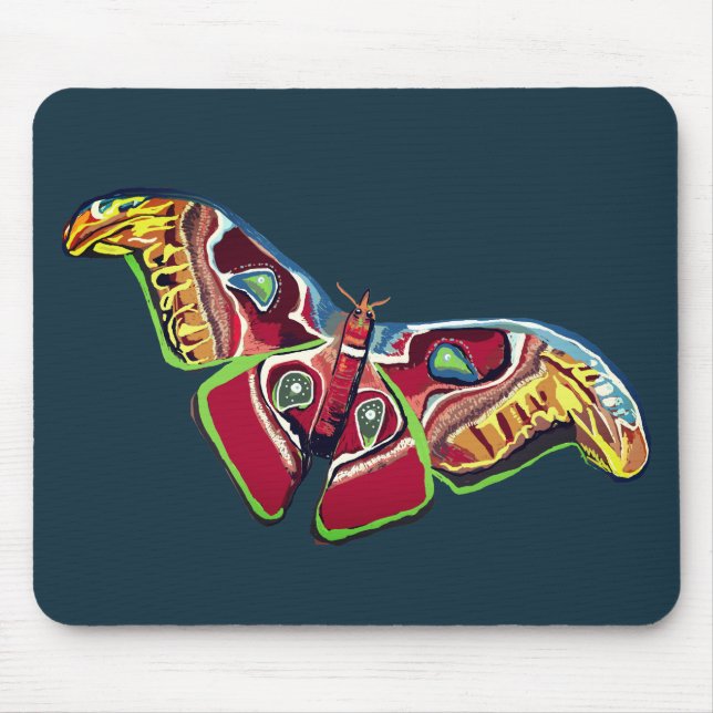 Butterfly Colority Art Mousepad (Vorne)