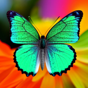 Butterfly Colourful T-Shirt