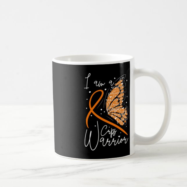 Butterfly CRPS Warrior CRPS Bewusstsein Kaffeetasse (Rechts)