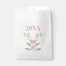 Butterfly Customizabble Abschluss Wappen Abschluss Geschenktütchen