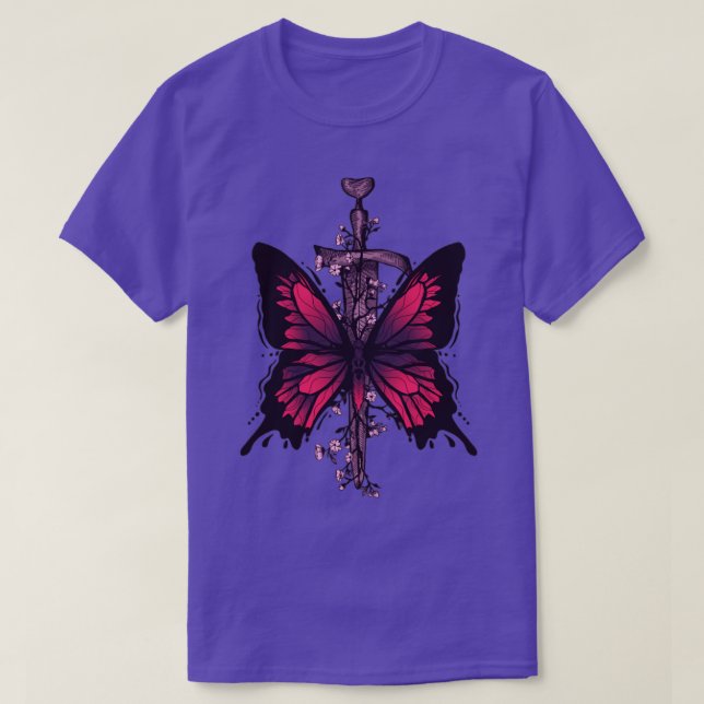 Butterfly Dagger T-Shirt (Design vorne)