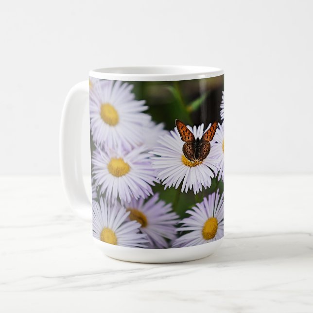 Butterfly Daisy Tasse (Vorderseite Links)