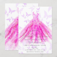 Butterfly Dance Lila & Pink Dress Brautparty