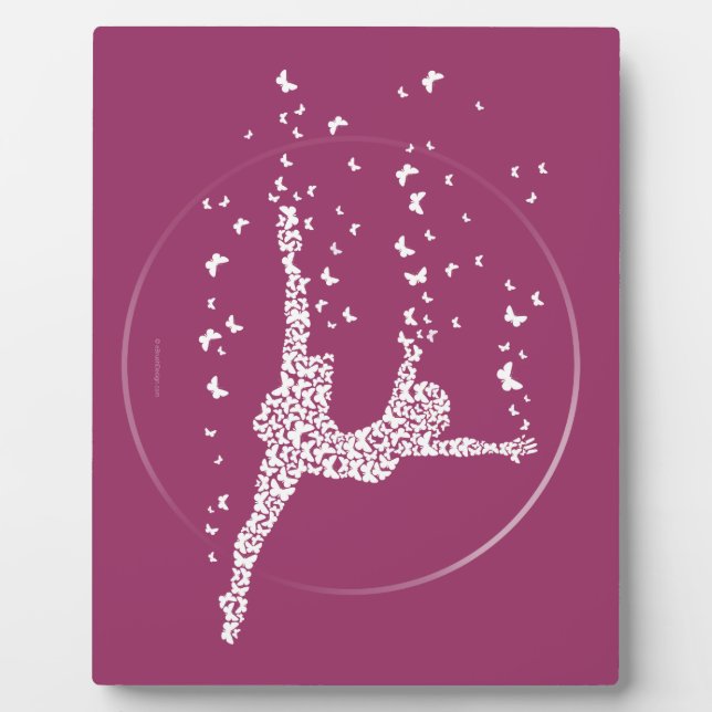 Butterfly Dancer Fotoplatte (Vorderseite)