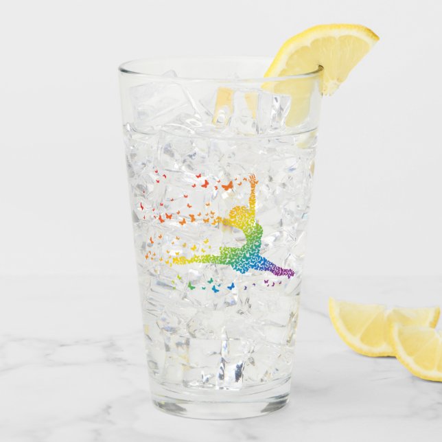 Butterfly Dancer Glas (Rückseite Ice)