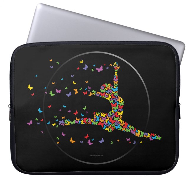 Butterfly Dancer Laptop Sleeve (Vorderseite)