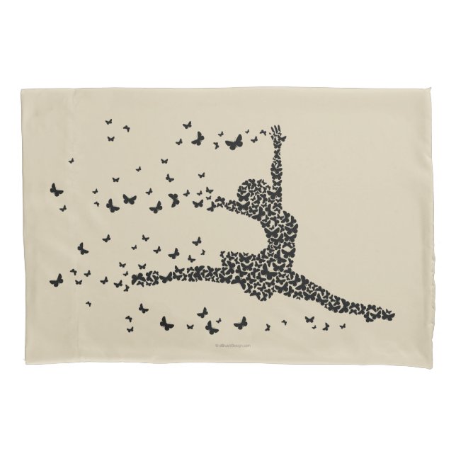 Butterfly Dancer Pillowcase Kissenbezug (Vorderseite)