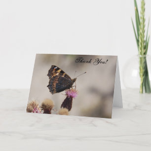 Butterfly DANK YOU Card Dankeskarte