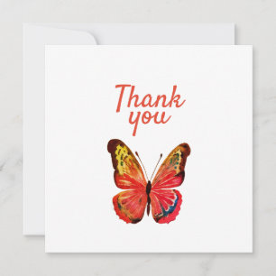 Butterfly Danke Einladung