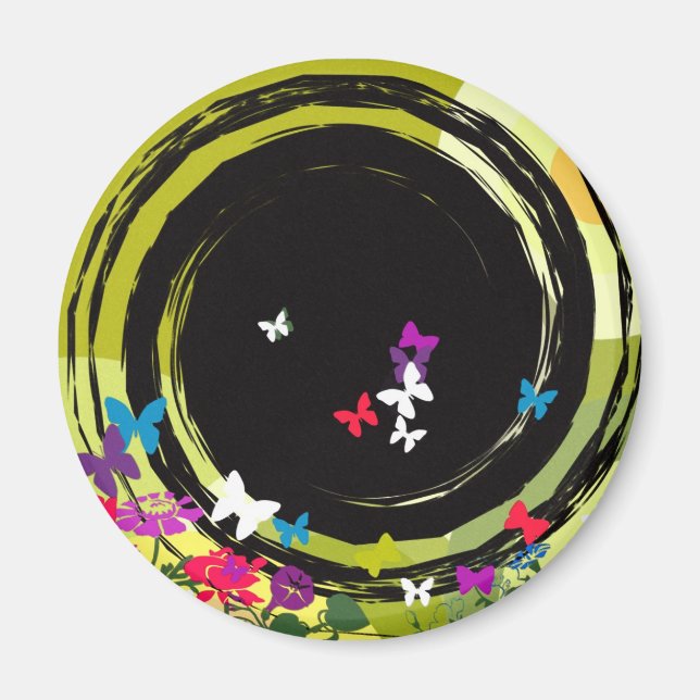 Butterfly Delight Magnet (Vorne)