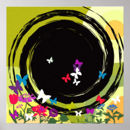 Butterfly Delight Poster