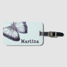 Butterfly Design-Individuelle Name Gepäckanhänger