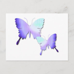 Butterfly-Design-Postkarte Postkarte